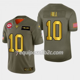 Camiseta Hombre NFL Kansas City Chiefs Tyreek Hill 10 Nike 2019 Salute to Service